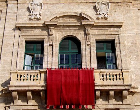 photos of the knights of malta - Blank velvet marquee on medieval building in Malta Stock Photo - Budget Royalty-Free & Subscription, Code: 400-04433720