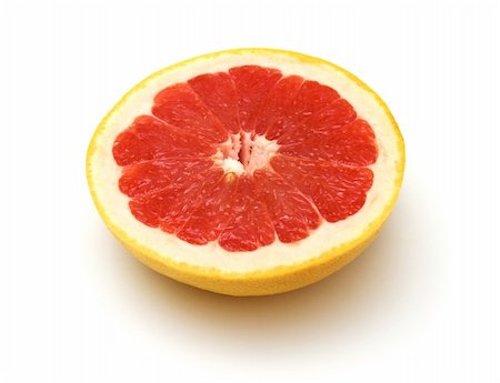close-up view of half of grapefruit Stock Photo - Budget Royalty-Free & Subscription, Code: 400-04444300