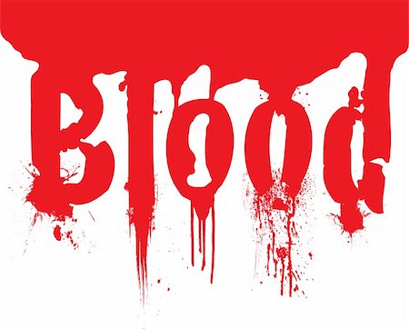 simsearch:400-04075629,k - Pool of blood  with the word blood wrote in it that could be used as a header or title Stock Photo - Budget Royalty-Free & Subscription, Code: 400-04444363