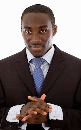 This is an image of a confident, focussed businessman. This image can be used to represent confidence themes. Fotografie stock - Microstock e Abbonamento, Codice: 400-04444499