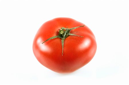 simsearch:400-04294971,k - tasty red tomato isolated on white background Photographie de stock - Aubaine LD & Abonnement, Code: 400-04445697