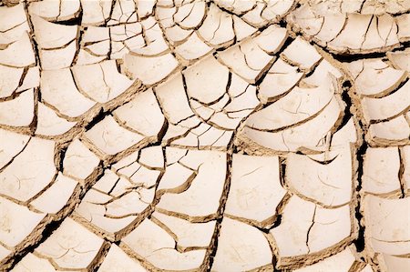 déshydration - Close up of cracked ground in the desert Photographie de stock - Aubaine LD & Abonnement, Code: 400-04446667
