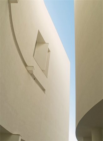 Architectural detail of a modern building in Barcelona, Spain Stock Photo - Budget Royalty-Free & Subscription, Code: 400-04447081