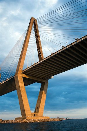 river south carolina - Cooper River Bridge in Charleston, South Carolina. Stock Photo - Budget Royalty-Free & Subscription, Code: 400-04448310