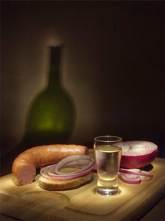 Still Life With Kielbasa Fotografie stock - Microstock e Abbonamento, Codice: 400-04448367