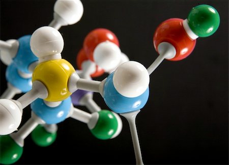 simsearch:400-03974180,k - Molecular model Foto de stock - Super Valor sin royalties y Suscripción, Código: 400-04448810