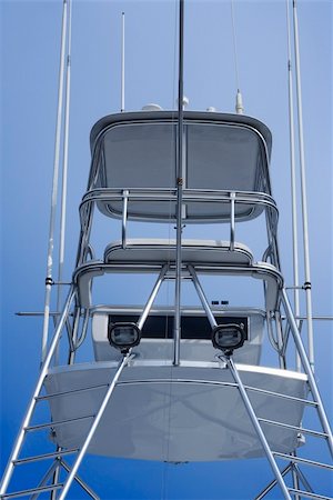 Private fishing boat lookout. Stock Photo - Budget Royalty-Free & Subscription, Code: 400-04448880