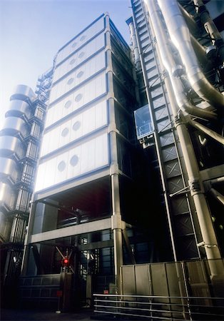 lloyds of london insurance company building london england uk europe Foto de stock - Super Valor sin royalties y Suscripción, Código: 400-04449343