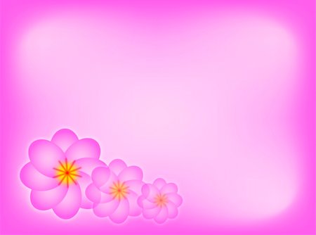 simsearch:400-07577622,k - Illustration about pink flowers and a border with tones Photographie de stock - Aubaine LD & Abonnement, Code: 400-04440311