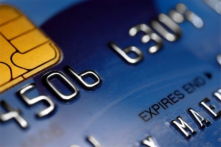 Macro of a credit card - shallow DOF Foto de stock - Super Valor sin royalties y Suscripción, Código: 400-04440859
