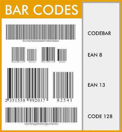 Bar codes graphic Foto de stock - Super Valor sin royalties y Suscripción, Código: 400-04441528