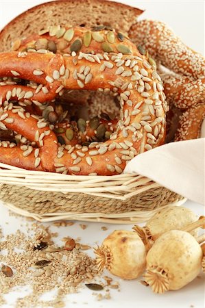 simsearch:859-06469950,k - Different pastries and bread Stock Photo - Budget Royalty-Free & Subscription, Code: 400-04442947
