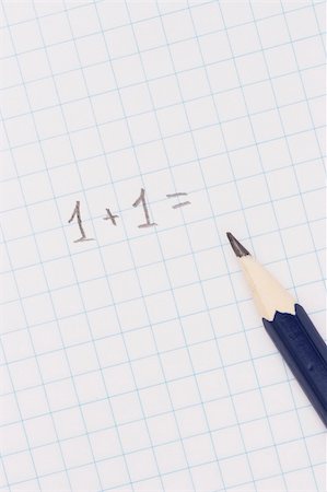 blue pencil on notebook Stock Photo - Budget Royalty-Free & Subscription, Code: 400-04443337