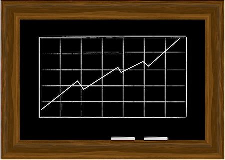 simsearch:400-05183894,k - Vector - Black board in a wooden frame with two pieces of chalk. Copy space. Stock Photo - Budget Royalty-Free & Subscription, Code: 400-04455151