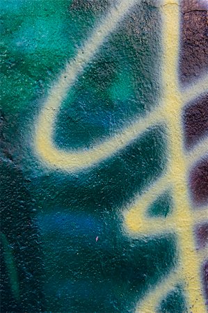 simsearch:400-05129653,k - beautiful abstract graffiti on the wall Stockbilder - Microstock & Abonnement, Bildnummer: 400-04455170
