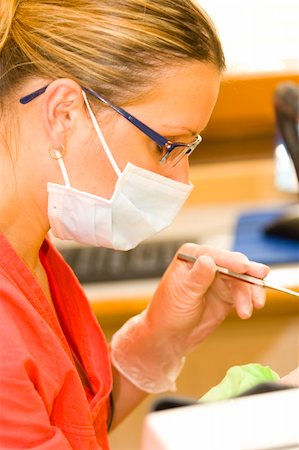 patient at the dentist Stock Photo - Budget Royalty-Free & Subscription, Code: 400-04455390