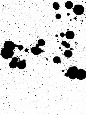 simsearch:400-04464896,k - Full Page of Splats -  Background is transparent so they can be overlayed on other Illustrations or Images. Stockbilder - Microstock & Abonnement, Bildnummer: 400-04457333