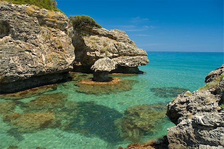 Porto Zoro beach in the Island of Zakynthos(Greece) Foto de stock - Super Valor sin royalties y Suscripción, Código: 400-04458229