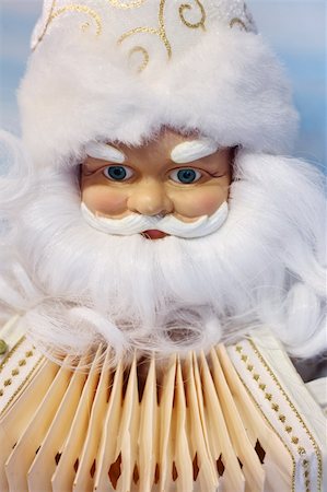 simsearch:400-05711921,k - Santa Claus with an accordion close-up Stock Photo - Budget Royalty-Free & Subscription, Code: 400-04459257