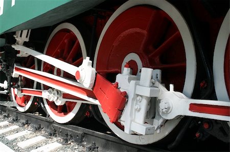 flyfishka (artist) - USSR steam locomotive, engines; steam-engine; trains; history Stockbilder - Microstock & Abonnement, Bildnummer: 400-04459607