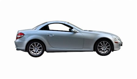 fast car close up - Sport Car with clipping path Stock Photo - Budget Royalty-Free & Subscription, Code: 400-04459709