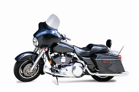 simsearch:695-05779541,k - Cool Motorcycle with Photoshop path Stock Photo - Budget Royalty-Free & Subscription, Code: 400-04459712