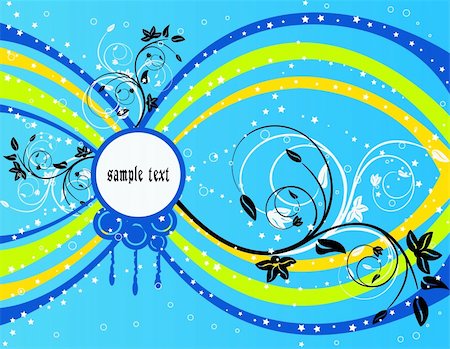 simsearch:400-04284777,k - Abstract floral background - vector Photographie de stock - Aubaine LD & Abonnement, Code: 400-04450217