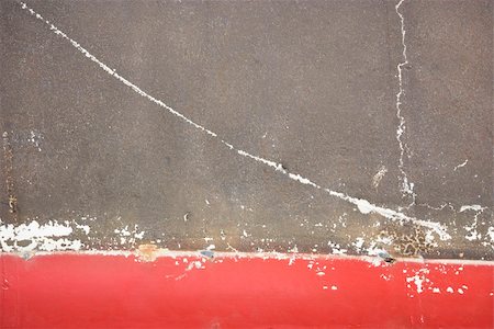 Abstract of concrete with crack and red line. Stock Photo - Budget Royalty-Free & Subscription, Code: 400-04451179