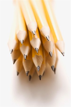 simsearch:400-04451935,k - Group of sharp pencils. Fotografie stock - Microstock e Abbonamento, Codice: 400-04451928