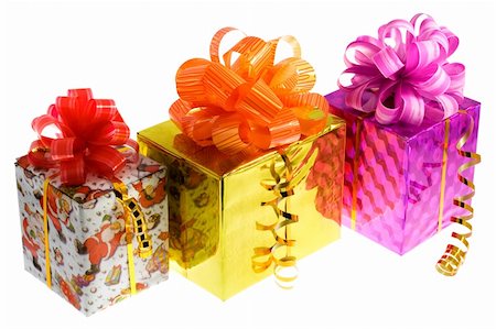simsearch:400-03975392,k - Boxs with presents. Symbol of holidays and christmas. Foto de stock - Royalty-Free Super Valor e Assinatura, Número: 400-04451971