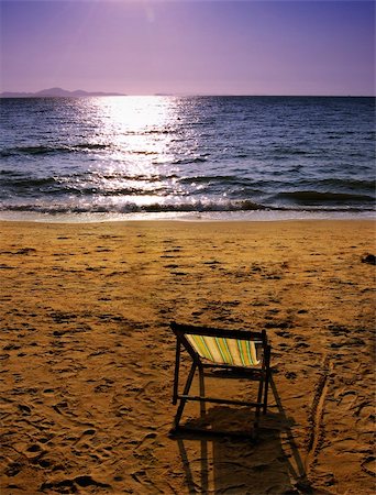 simsearch:400-05369767,k - Chair on the beach in Thailand. Stock Photo - Budget Royalty-Free & Subscription, Code: 400-04453726