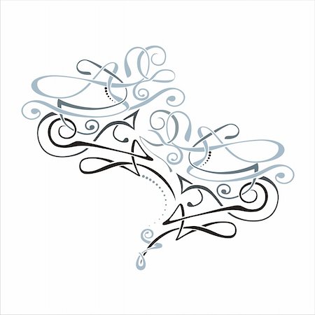 Vector swirl Stock Photo - Budget Royalty-Free & Subscription, Code: 400-04453893