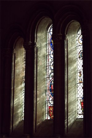 simsearch:400-05356743,k - Window in Chetwode Parish Church (former Abbey) in Buckinghamshire, England Stockbilder - Microstock & Abonnement, Bildnummer: 400-04464414