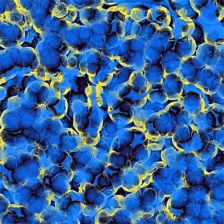 blue colored cells viewed under microscope Foto de stock - Super Valor sin royalties y Suscripción, Código: 400-04464439