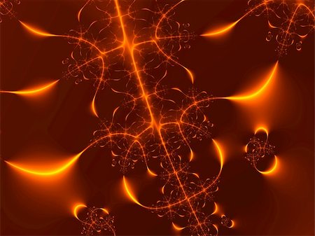simsearch:400-08405154,k - glowing fractal in orange and red Stock Photo - Budget Royalty-Free & Subscription, Code: 400-04464536