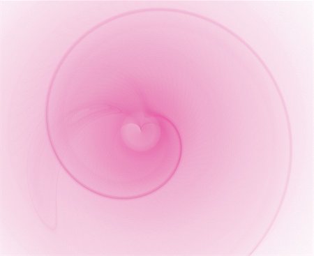 simsearch:400-04464562,k - smooth pink heart background with a spiral Stock Photo - Budget Royalty-Free & Subscription, Code: 400-04464627