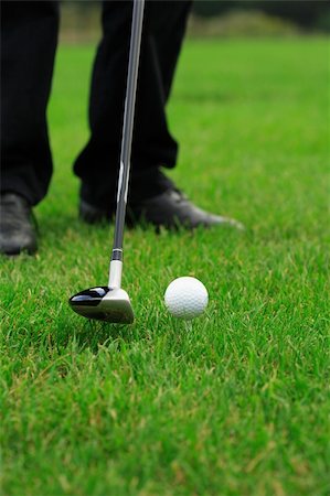 simsearch:400-05370464,k - Detail of man playing golf Stock Photo - Budget Royalty-Free & Subscription, Code: 400-04464818