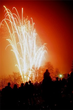 fireworks display at alexandra palace haringey north london Stock Photo - Budget Royalty-Free & Subscription, Code: 400-04465457