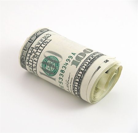 simsearch:693-06021301,k - Roll of one hundred dollar bills Stock Photo - Budget Royalty-Free & Subscription, Code: 400-04465499