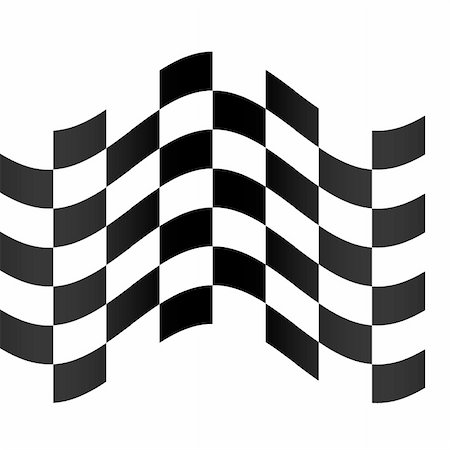simsearch:400-04543406,k - Checkered racing flag Foto de stock - Royalty-Free Super Valor e Assinatura, Número: 400-04465963