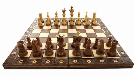 simsearch:400-04955785,k - Variants chess composition on white background Stock Photo - Budget Royalty-Free & Subscription, Code: 400-04467277