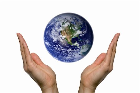 simsearch:400-04435331,k - Two hands praying for our blue earth Stock Photo - Budget Royalty-Free & Subscription, Code: 400-04467569