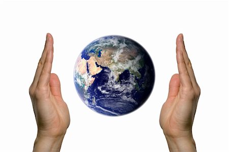 simsearch:400-04435331,k - two hands holding the beatifull blue earth Stock Photo - Budget Royalty-Free & Subscription, Code: 400-04467572