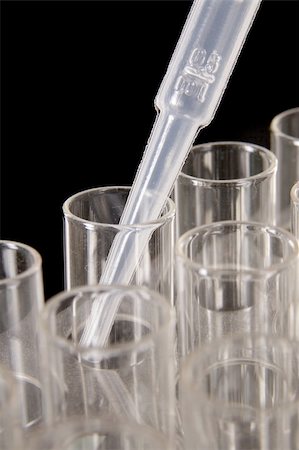 Test tubes against black Stock Photo - Budget Royalty-Free & Subscription, Code: 400-04468244