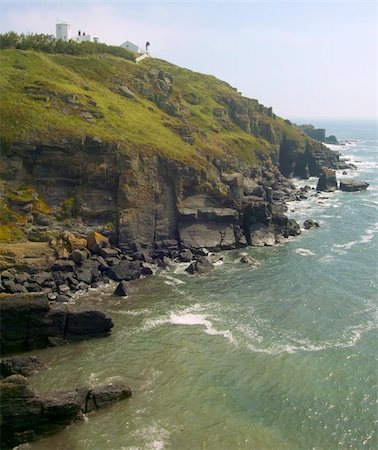 simsearch:400-07246072,k - the lizard point the southernmost tip of land in england cornwall uk Fotografie stock - Microstock e Abbonamento, Codice: 400-04469415