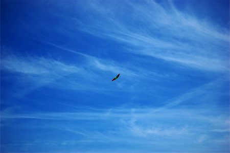 kite against blue sky Stock Photo - Budget Royalty-Free & Subscription, Code: 400-04460044