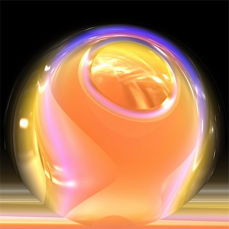 simsearch:400-05041370,k - Computer generated illustration of opaque crystal ball Stock Photo - Budget Royalty-Free & Subscription, Code: 400-04462138