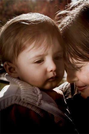 mother and son with sad expression Stock Photo - Budget Royalty-Free & Subscription, Code: 400-04474075