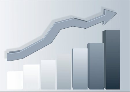 simsearch:400-08334369,k - a graph representing business growth and success Photographie de stock - Aubaine LD & Abonnement, Code: 400-04474738