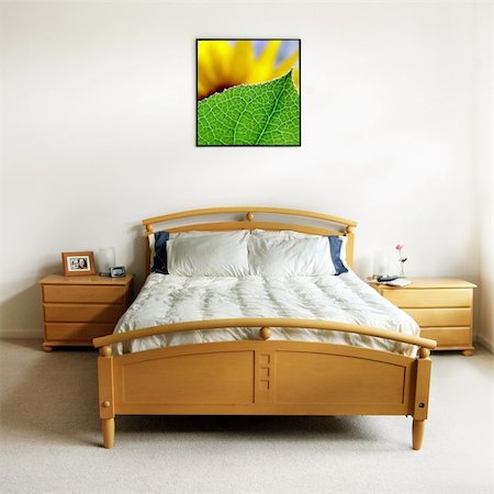 simsearch:700-01463874,k - The pictures on the wall and on the nightstand are my own images Stock Photo - Budget Royalty-Free & Subscription, Code: 400-04475263